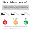 Men Height Increase Insole Full Length Breathable Comfort Lifts/Heel Inserts
