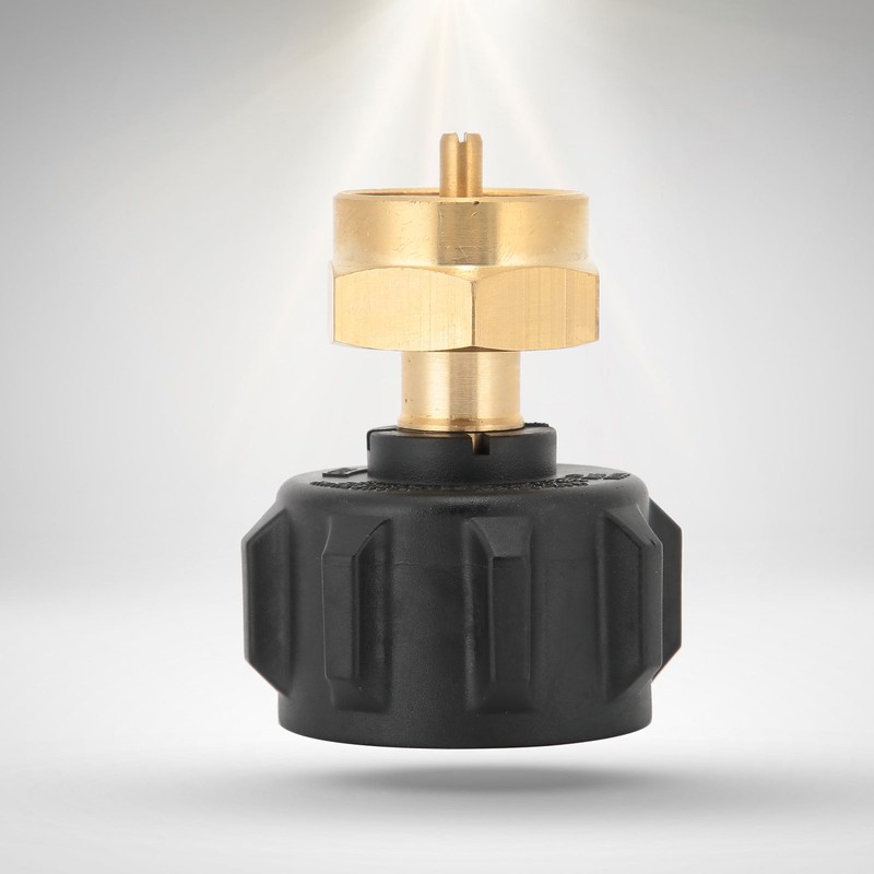 Universal Propane Refill Adapter for 20LB QCC1 to 1LB Disposable