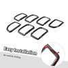 Jimen for 2021+ Grand Cherokee Grill Inserts, 7PCS Front Grille