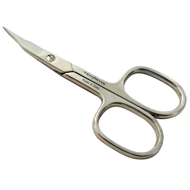 Real Leather 3 Piece Manicure Case Nail Scissors, Nail File