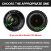GNALIA Sony Alpha 6000 Lens Cap, 2-Piece, Black, 40.5 mm