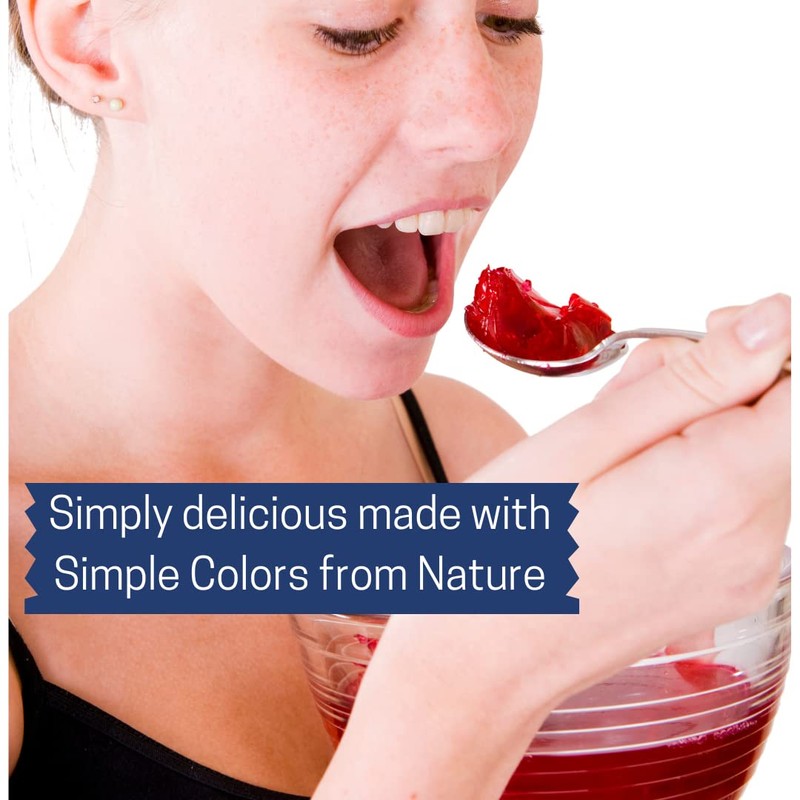 Simple Mixes Natural Gelatin Dessert, Strawberry - Healthy, Lactose, Fat