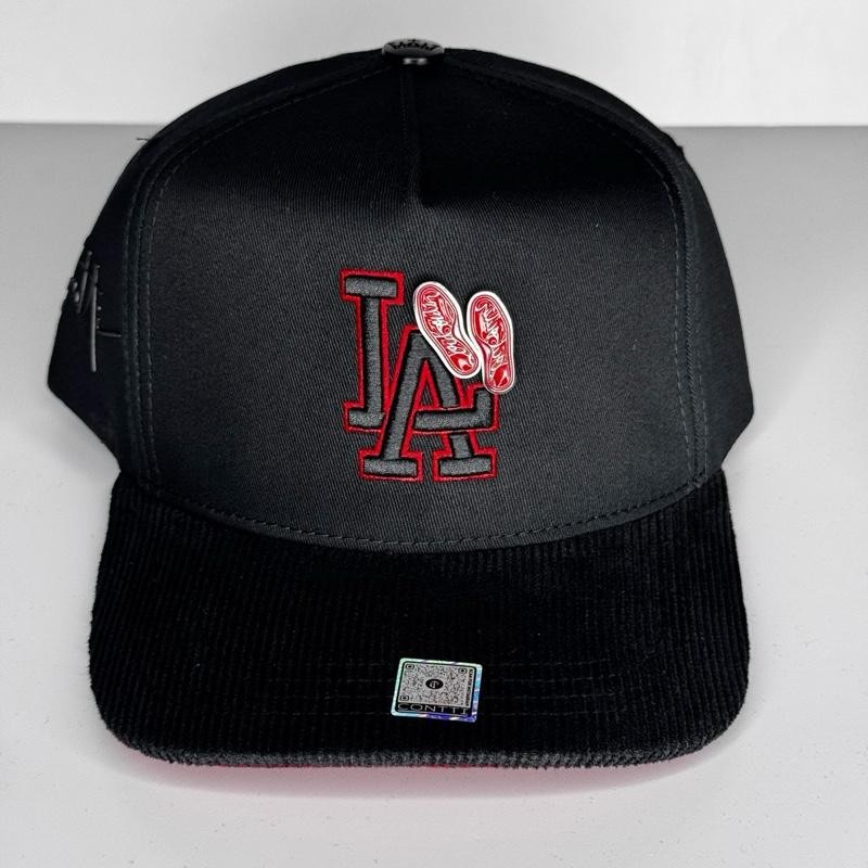LA black suela roja hat SnapBack for Men - Color: