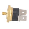 CHICIRIS Temperature Control Switch, 5pcs Ksd301 Copper Thermostat Bimetal Normally