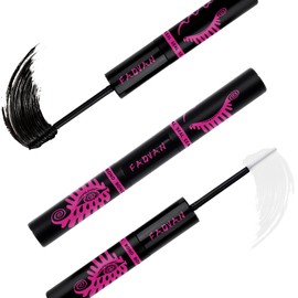 FADVAN Eyelash Glue Waterproof 10ml - 2-in-1 Bond & Seal for Lash Clusters, 48-72H Strong Hold, Home Use