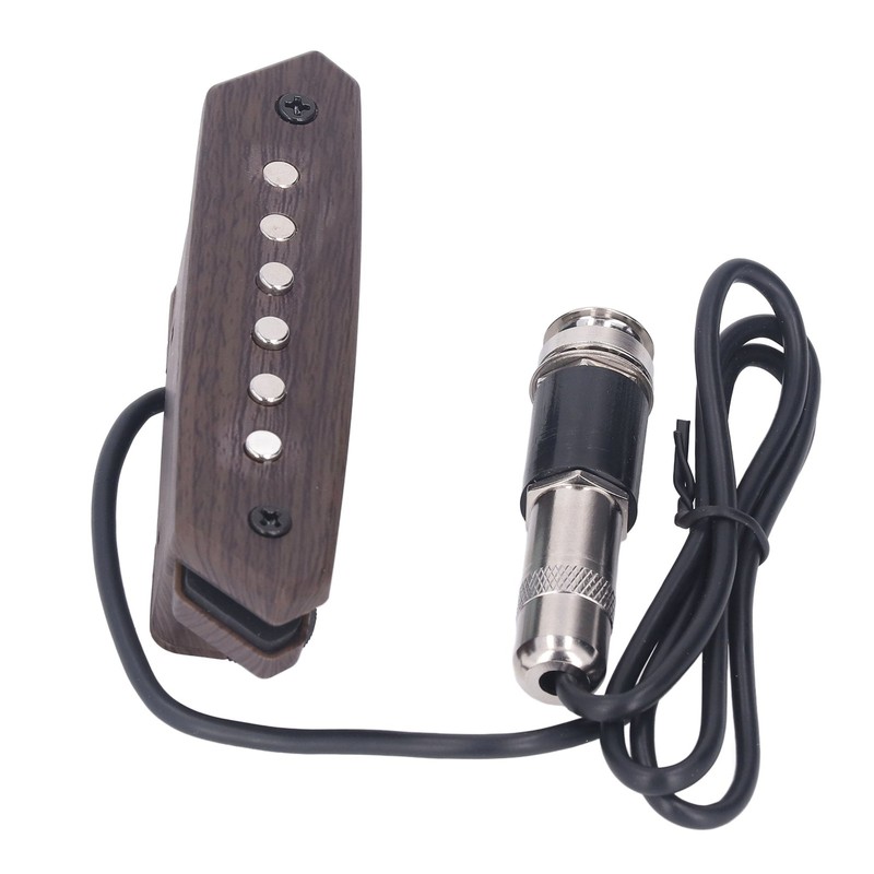 Soundhole Pickup Acoustic Folk Guitar Amplifier Punch Free Replacement Parts