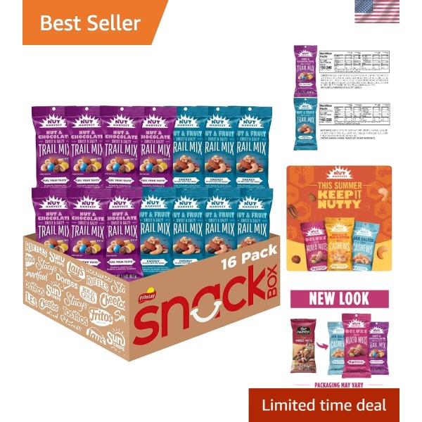 Unbranded Healthy Snacking Made Easy: 16 Pack of 2.25 Oz