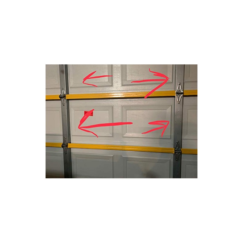 Reflective Garage Door Insulation Kit 10 Feet W x 8