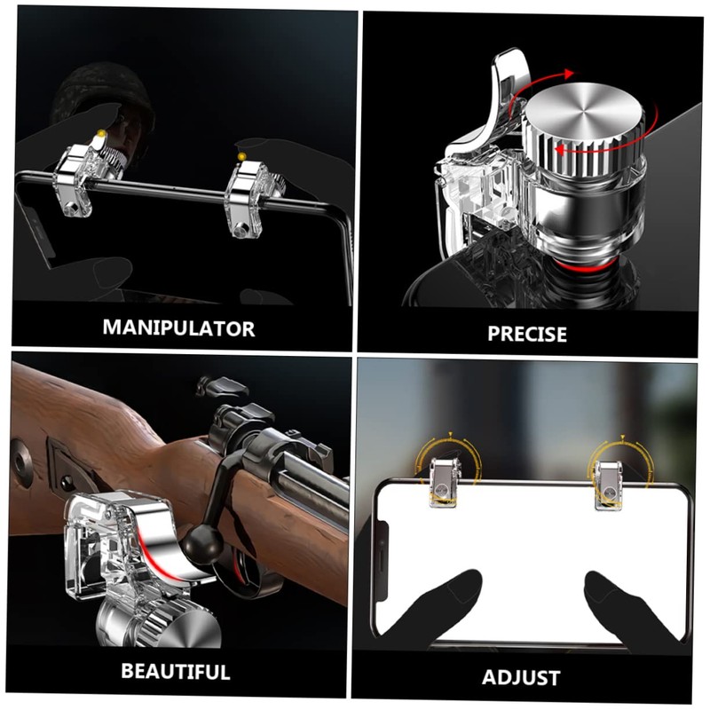 Mipcase 3 Pairs Durable Game Triggers and Joysticks for Rs