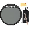 Vic Firth 6" Double Sided Drum Practice Pad Bundle with