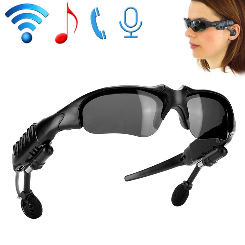 Wireless Bluetooth Sunglasses Stereo Sound Playing Music Call Earphones Supplies