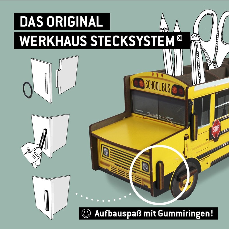 Werkhaus 2009 – Pen Holder with Form of American School