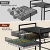 Homsorout Coffee Bar Station with Storage Drawer - 5 Tier