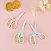 3Pcs 5 Inch Small Craft Scissors, Blunt Tip All Purpose