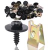 Hoypeyfiy 20 Pack Self-Tapping Screw Sheet Metal Clip Fixing Accessories