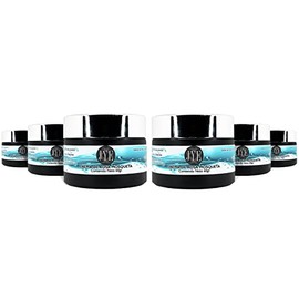 JYE Crema de Rosa Mosqueta Natural libre de químicos, para piel rostro cuerpo manos, hidratante antiedad, textura ligera, absorción inmediata, exquisito aroma. Incluye 6 frascos