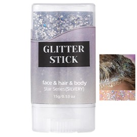 Stick Glitter for Body | Shimmer Stick Glitter for Clothes Face,Skin-Friendly Cosmetic Shimmer Makeup Sparkling Accessories for Performance Stage