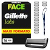 GilletteLabs LametteDi Ricambio Per Rasoio Da Uomo, Confezione Da 16,