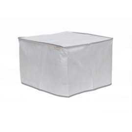 The Perfect Dust Cover, White Vinyl Cover for HP Deskjet Plus 4152 All-in-One Printer, Anti Static, Double-Stitched and Waterproof Cover by The Perfect Dust Cover LLC