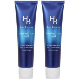 Hair Biology Deep Hydration Conditioner Mask Biotin DHT Blocker 5 Fl Oz 2 Pack