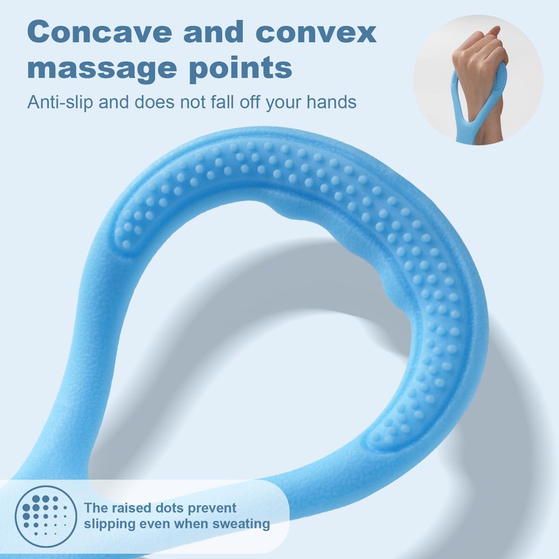 Figure 8 Resistance Band, Stretching Strap for Back Shoulders, Exercise
