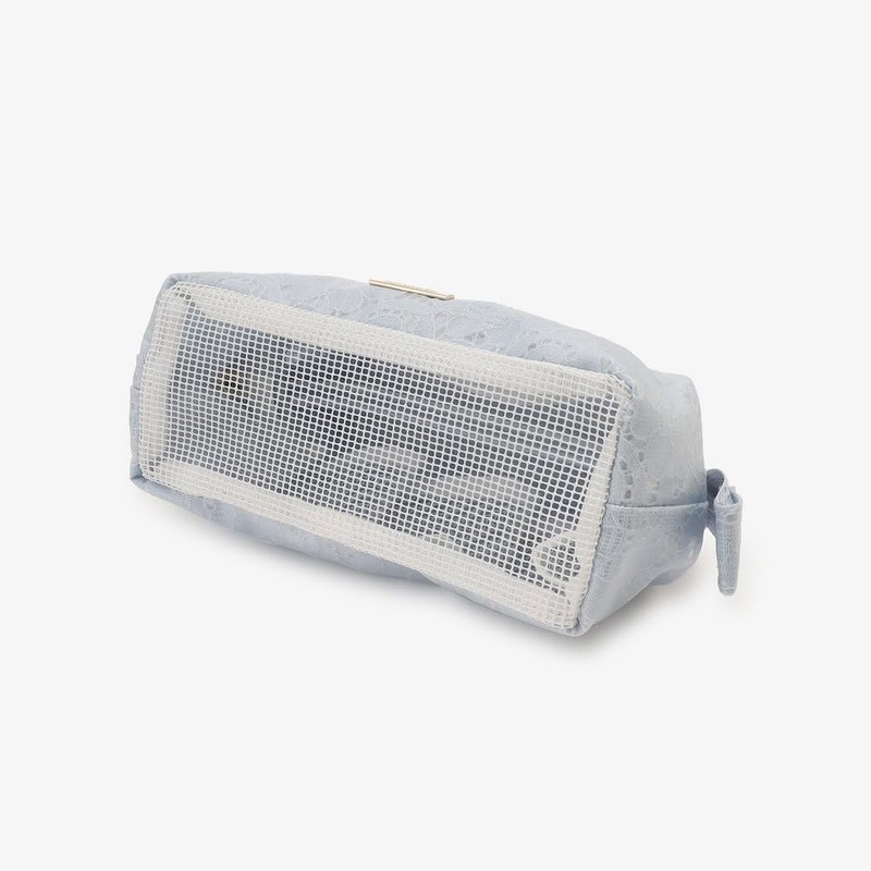 AfternoonTea LIVING Pouch, JF24, Race Wire Pouch, Blue