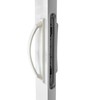 Easy Fix Hardware 11" Sliding Patio Door Handle White Non-KEYED