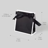 HAN SHENG 10 Pcs Gift Bags with Bow Ribbon Favor
