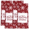 Holly Jolly Christmas Kitchen Linen Set – 6-Piece Holiday Bundle
