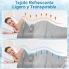 Cooling Blanket Suave Cómodo Cobija Enfriamiento Adecuado Personas Calor Dormir