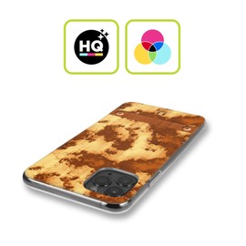 Head Case Designs Rostiges Metall Industrielle Texturen Soft Gel Handyhülle Hülle kompatibel mit Realme C15