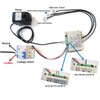 AC100 to 260V Automatic Water Level Controller XKC C352 3P