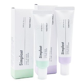 TONYMOLY 토니모리 심플라스트 톤업 베이스 35g -그린/라벤더 Tony Moly Simplast Tone-Up Base 35g - Green/Lavender