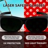 UpaClaire Welding Safety Glasses with Wraparound Lens Anti-Scratch UV Protection