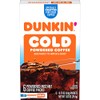 Dunkin' Dunkin' Cold Powdered Single Serve Instant Coffee Packs, 6