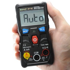 UPstore Digital Multi-Tester, Air Conditioner Work, Power Supply Check, Electrical Work, Tester, Multimeter, Compact, Lightweight, Light Included, Automatic Identification, Voltmeter, Ammeter,