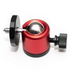 Mini Ball Head Full Metal Aluminium Tripod Head 360° Ball