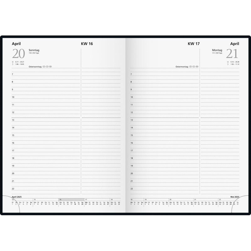 rido/idé Book Calendar Model Executive Planner (2025) "Plan Your Year",