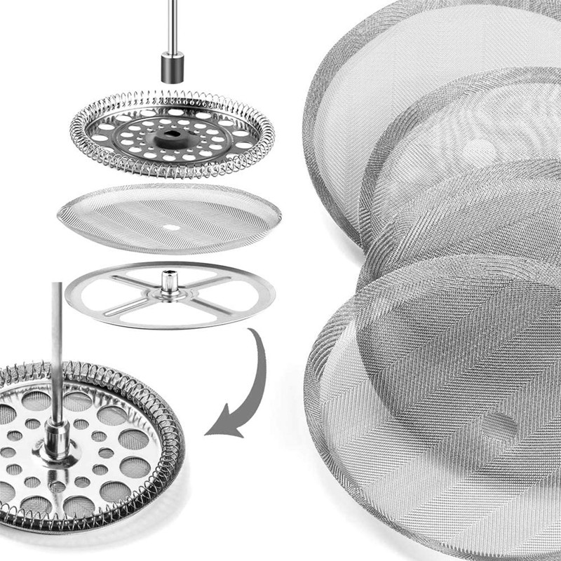 Coffee Press Filter 350 ml Replacement Filter Strainer for Coffee