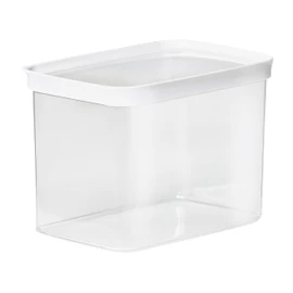 Emsa Optima N11425 Dry Storage Container 4.4 Litres Rectangular 100% Safe, Hygienic, Safe and Space-Efficient Fresh Seal BPA-Free Transparent Design