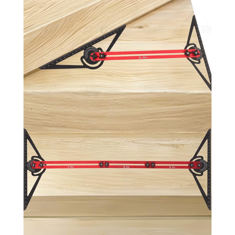 Stair Tread Template Tool – Aluminum Stair Tread Jig &