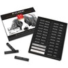 KALOUR 24 Pro Charcoal Drawing Set - Soft,Medium,Hard Charcoal and