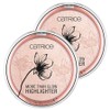 Catrice More Than Glow Powder Highlighter 5.9g, 020 Supreme Rose Beam, 2 pcs / 캐트리스 모어 댄 글로우 가루 하이라이터 5.9g, 020 슈프림 로즈 빔, 2개