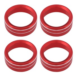 Briny River 4 x Mittelkonsolenschalterknauf, kompatibel mit Jeep Wrangler JL JLU 2018–2021