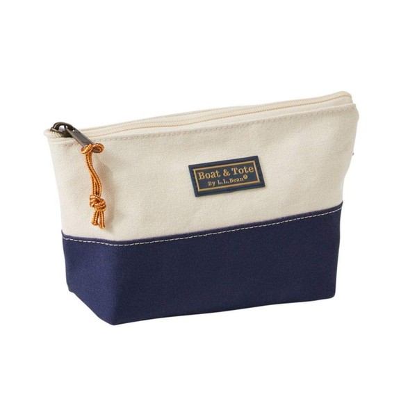 L.L.Bean Boat and Tote Zip Pouch, BLUE