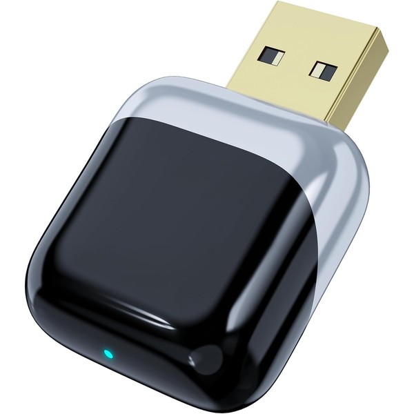 TXTSPU 2 in 1 Wireless CarPlay and Android Auto Adapter,