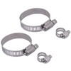 SCITOO 2585 Radiator *1+ Hose Clamp 8MM-10MM *2 30MM-50MM *2