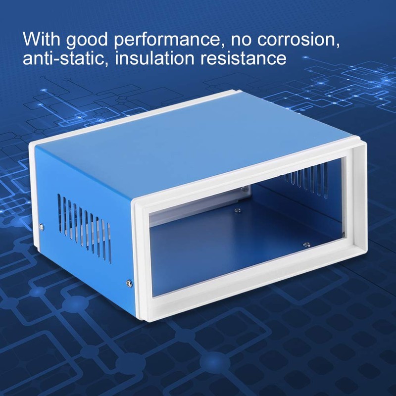170 x 130 x 80 mm Blue Metal Electronics Junction