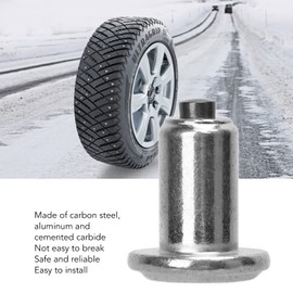 Keenso 100PCS 12mm Tire Studs Spikes,Alloy Anti Slip Ice Snow Wheel Tyres Studs Screw for ATV UTV Forklift Off Road Vehicle Motocross Bike