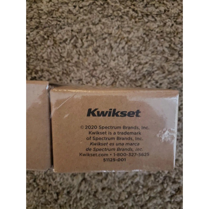 Kwikset Door Lock Knob Combo Pack SmartKey Security 4 Way